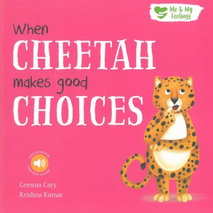 Picture of SQUARE PAPERBACK ME AND MY FEELINGS-WHEN CHEETAH MAKES GOOD CHOICES