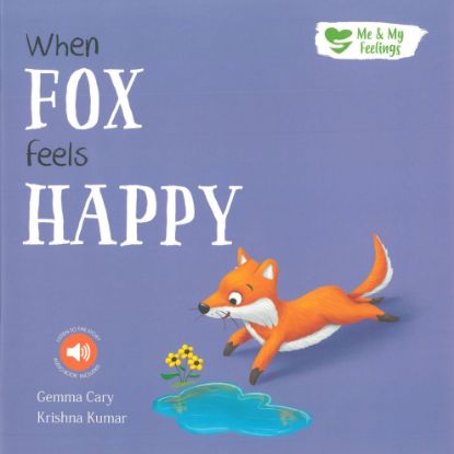 Picture of SQUARE PAPERBACK ME AND MY FEELINGS-WHEN FOX FEELS HAPPY
