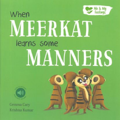 Picture of SQUARE PAPERBACK ME AND MY FEELINGS-WHEN MEERKAT LEARNS SOME MANNERS