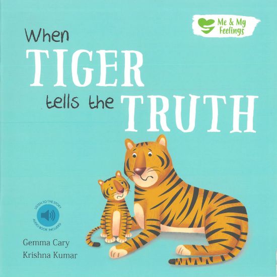 Picture of SQUARE PAPERBACK ME AND MY FEELINGS-WHEN TIGER TELLS THE TRUTH
