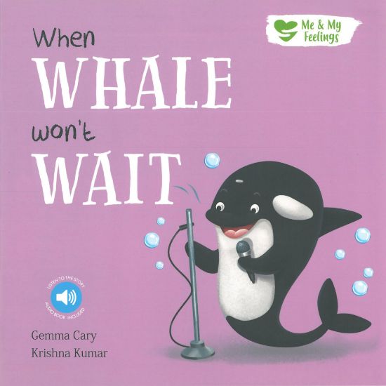 Picture of SQUARE PAPERBACK ME AND MY FEELINGS-WHEN WHALE WON'T WAIT