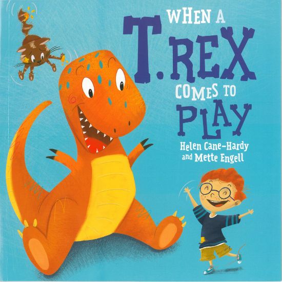 Picture of PICTURE BOOK FLATS-WHEN A T.REX COMES TO PLAY
