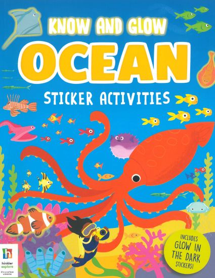 Picture of KNOW AND GLOW STICKER ACTIVITIES GLOW IN THE DARK-OCEAN