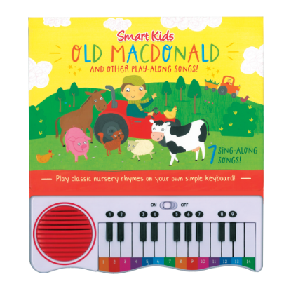 Picture of SMART KIDS PIANO BOOK WITH EVA FOAM-OLD MACDONALD