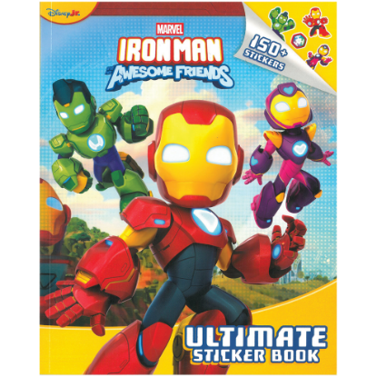 Picture of DISNEY JR MARVEL IRON MAN AND HIS AWESOME FRIENDS ULTIMATE STICKER BOOK